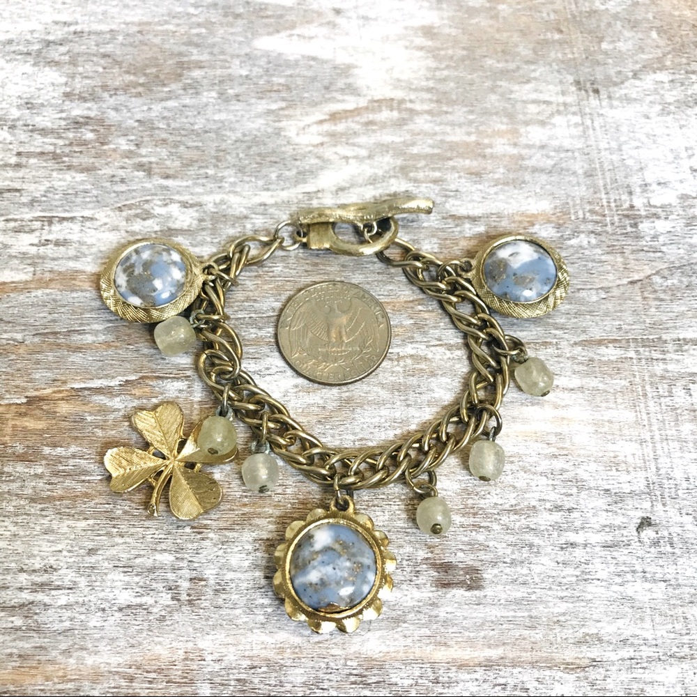 Lucky Brand Toggle Charm Bracelet